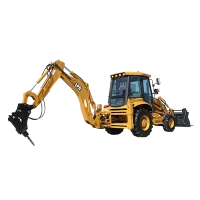 Loader with Big Digging Force Backhoe Equipment